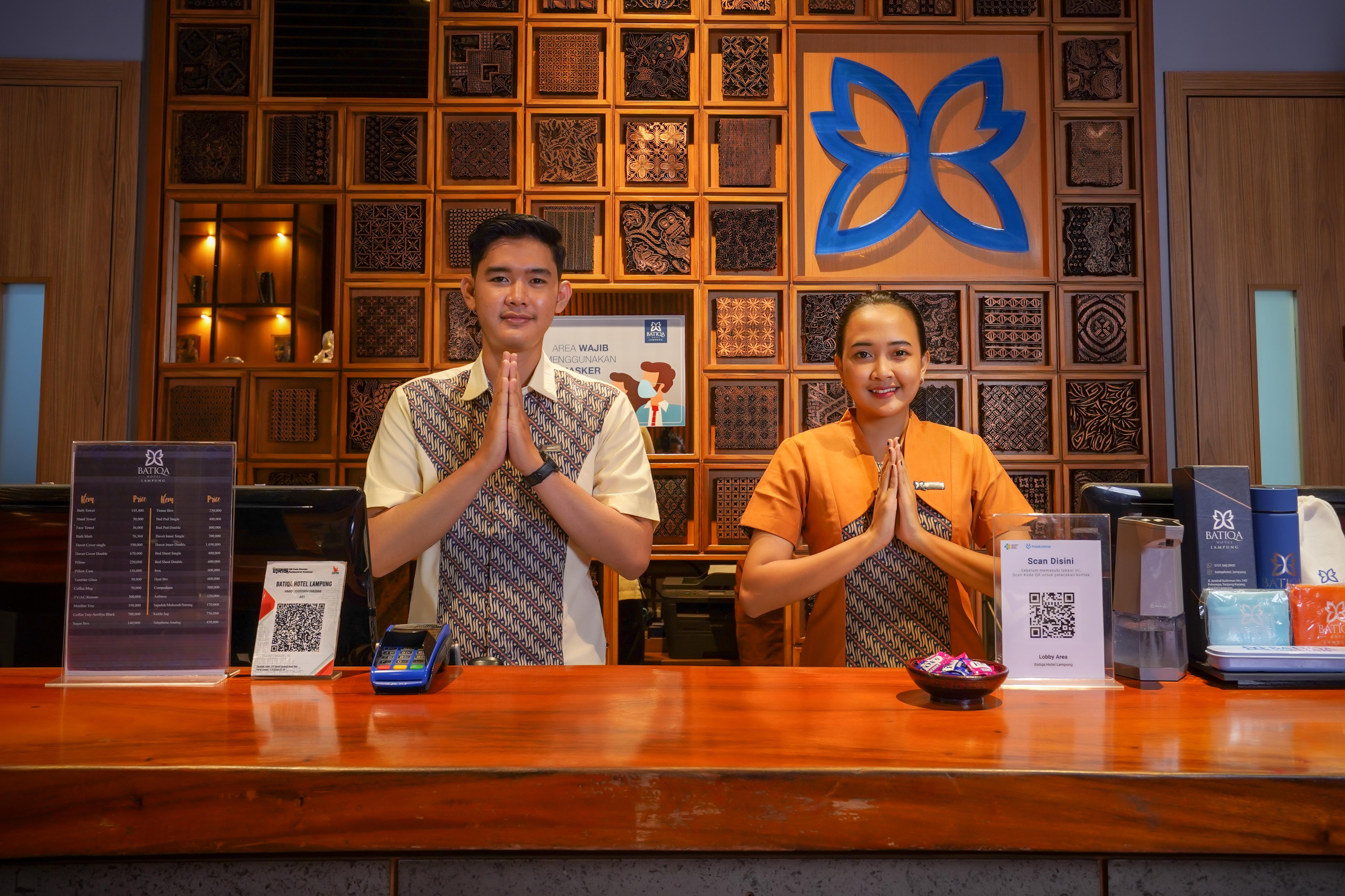Batiqa Hotel Lampung Bandar Lampung Exteriör bild